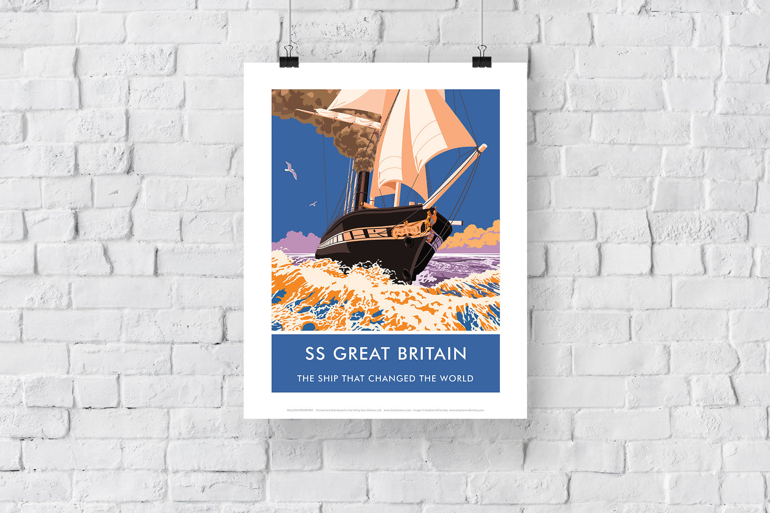 The SS Great Britain - Art Print