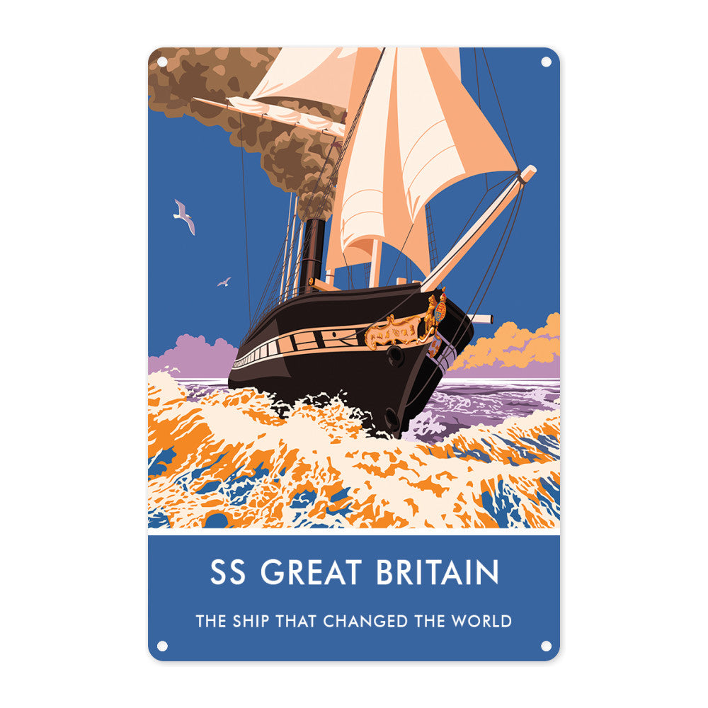 The SS Great Britain Metal Sign