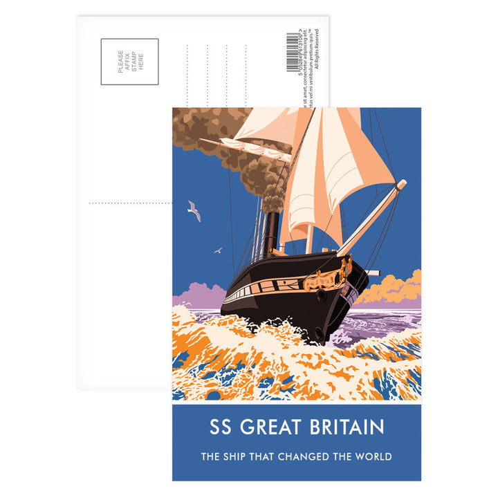 The SS Great Britain Postcard Pack
