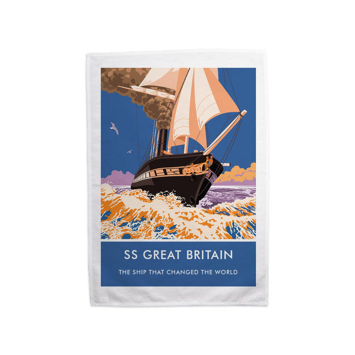 The SS Great Britain Tea Towel