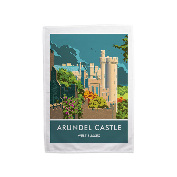 Arundel Castle, Arundel, Sussex Tea Towel