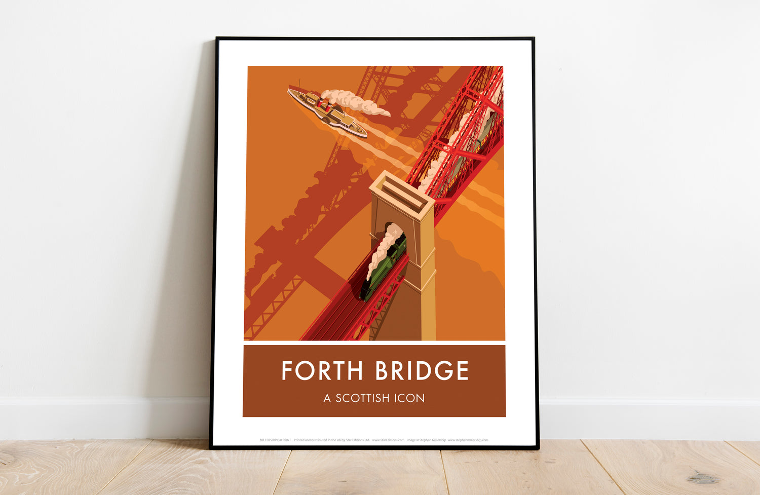 Forth Bridge, Edinburgh - Art Print