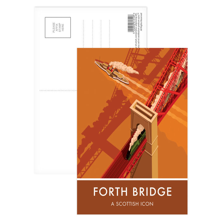 Forth Bridge, Edinburgh Postcard Pack