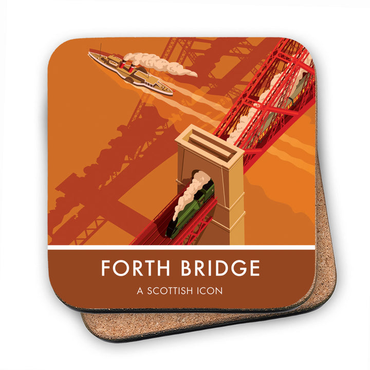 Forth Bridge, Edinburgh MDF Coaster