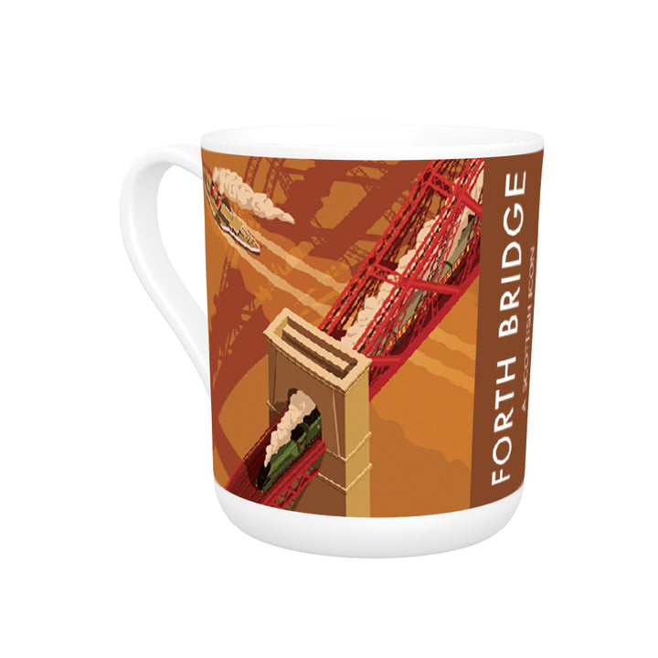 Forth Bridge, Edinburgh Bone China Mug