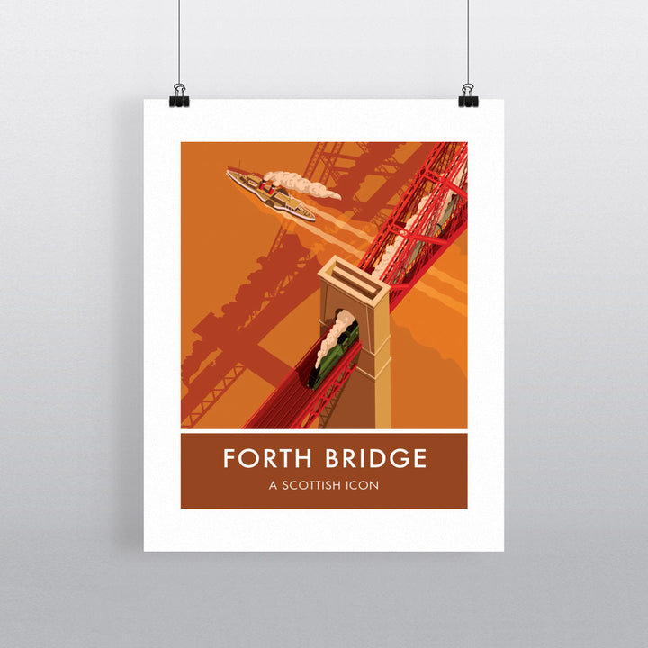 Forth Bridge, Edinburgh 90x120cm Fine Art Print