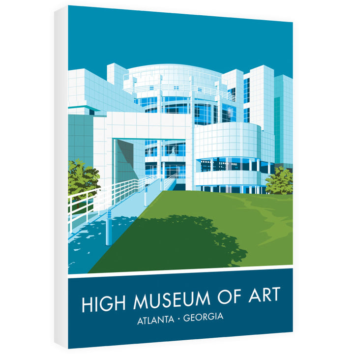 Museum Of High Art, Atlanta, Georgia 60cm x 80cm Canvas