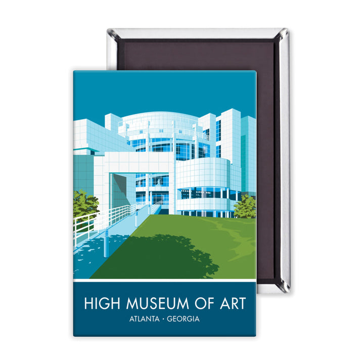 Museum Of High Art, Atlanta, Georgia Magnet