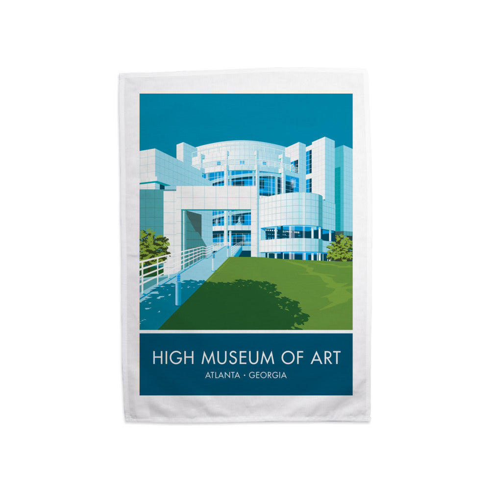 Museum Of High Art, Atlanta, Georgia Tea Towel