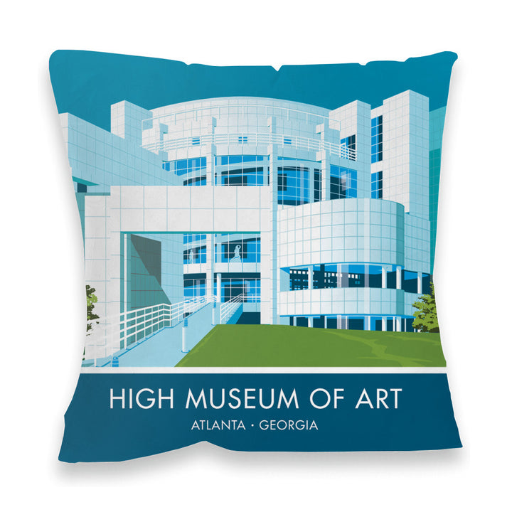 Museum Of High Art, Atlanta, Georgia Fibre Filled Cushion