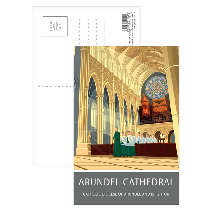 Arundel Cathedral, Arundel, Sussex Postcard Pack