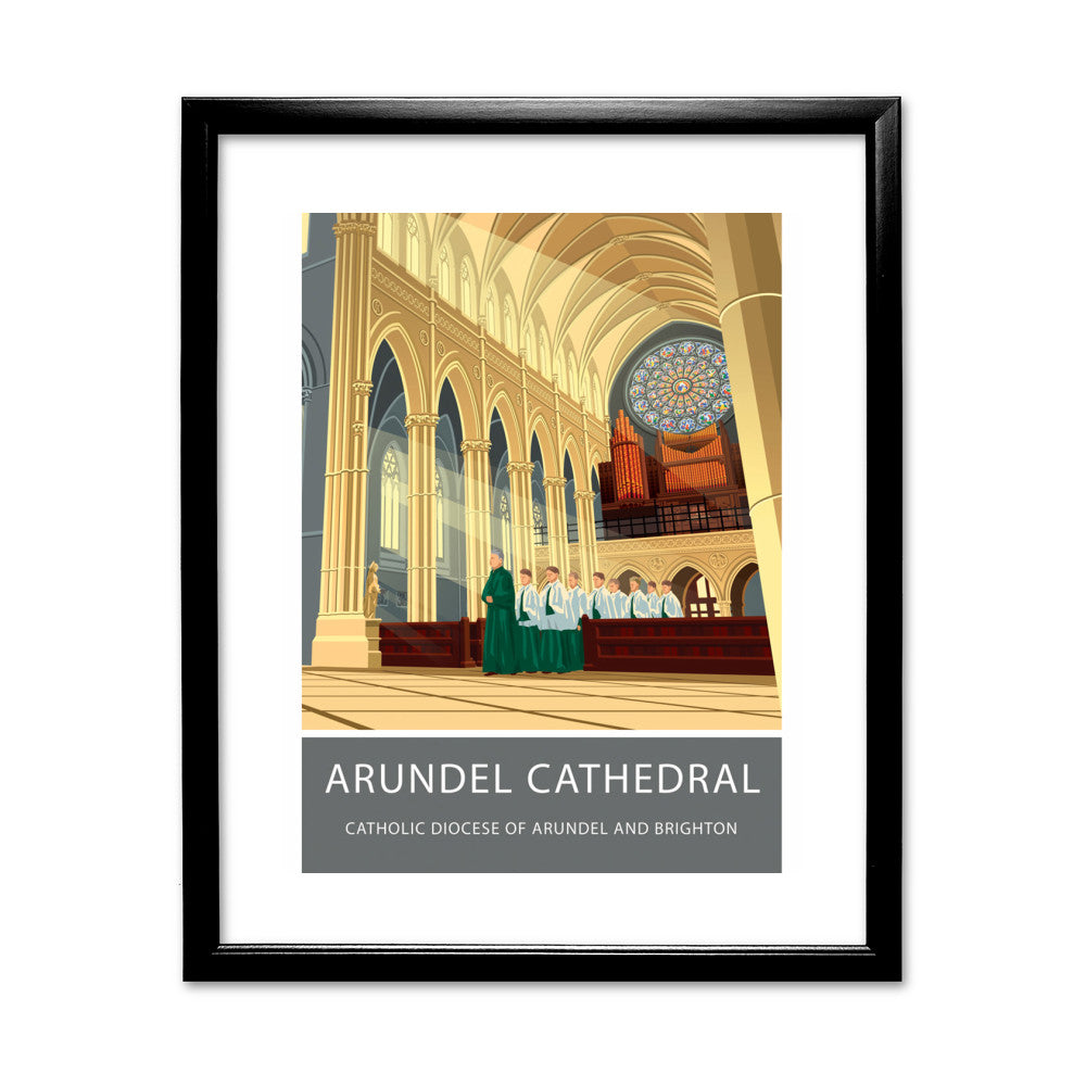 Arundel Cathedral, Arundel, Sussex - Art Print