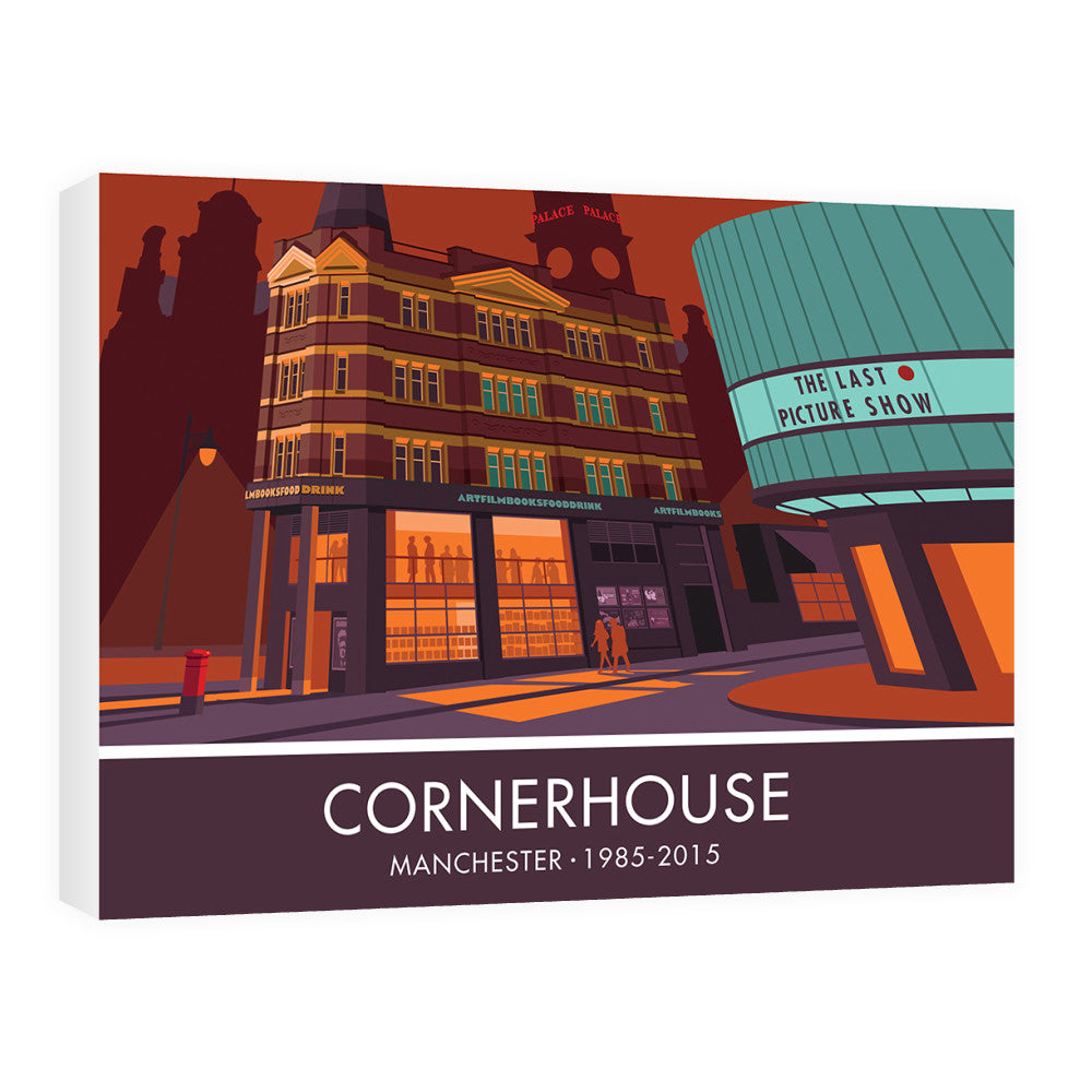 The Cornerhouse, Manchester 60cm x 80cm Canvas