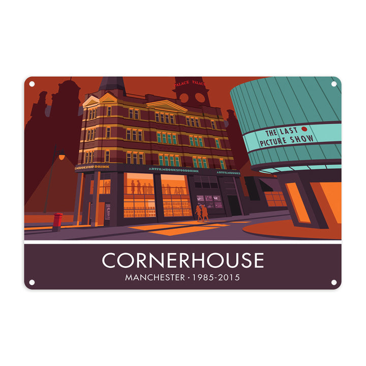 The Cornerhouse, Manchester Metal Sign