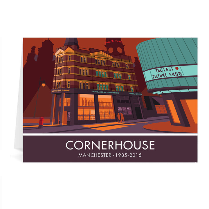 The Cornerhouse, Manchester Greeting Card 7x5