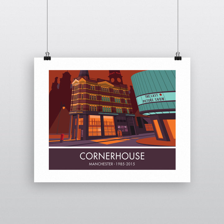 The Cornerhouse, Manchester 90x120cm Fine Art Print