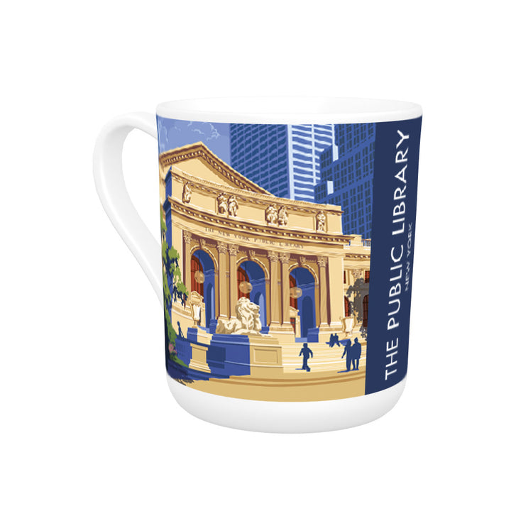 The Public Library, New York Bone China Mug