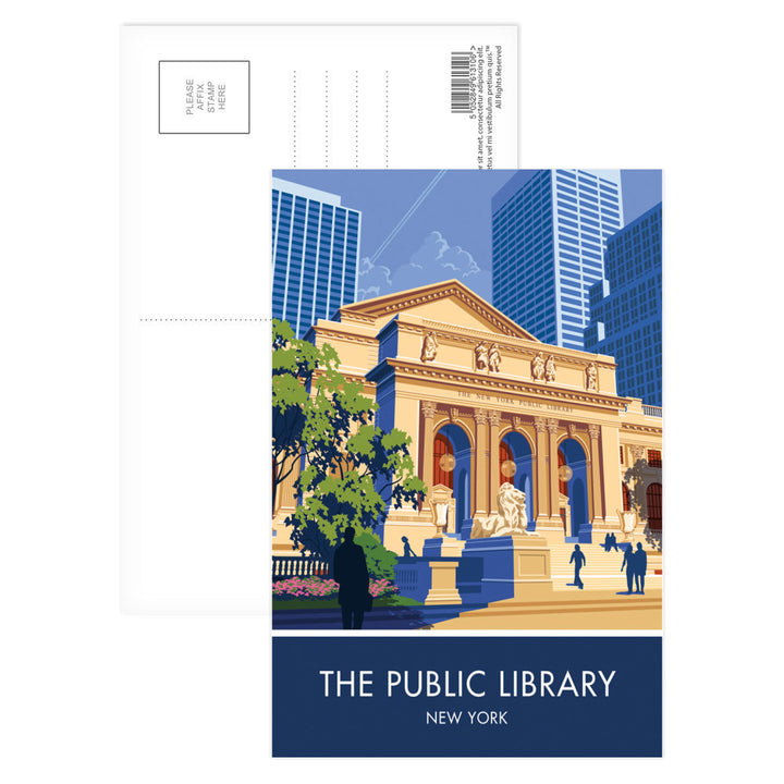 The Public Library, New York Postcard Pack