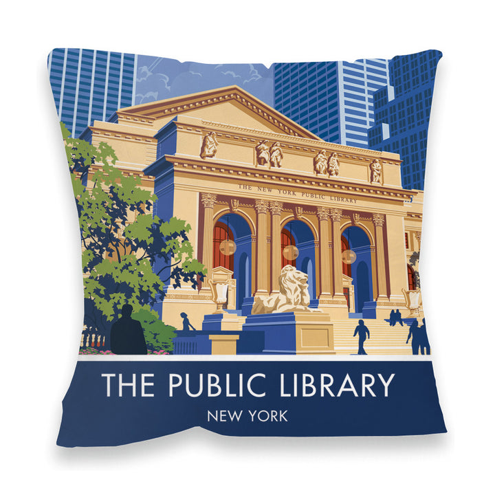 The Public Library, New York Fibre Filled Cushion