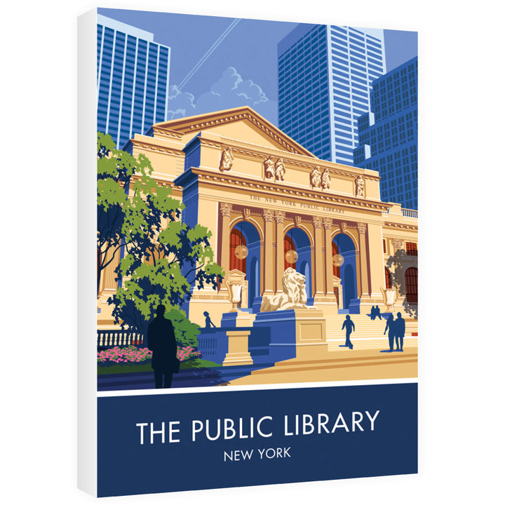 The Public Library, New York 60cm x 80cm Canvas