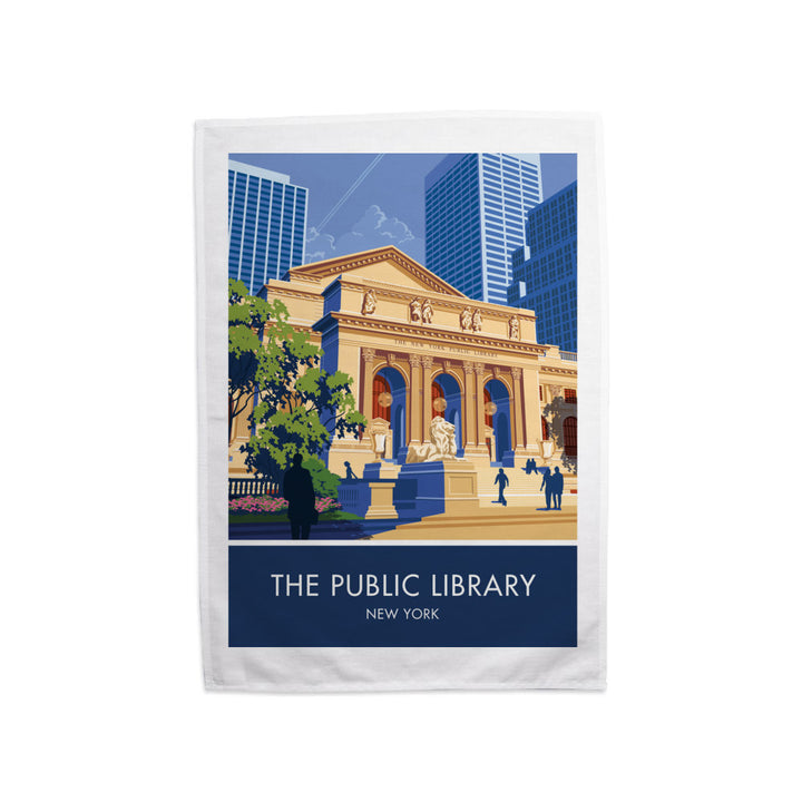 The Public Library, New York Tea Towel