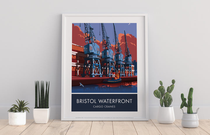 Bristol Waterfront, Bristol - Art Print