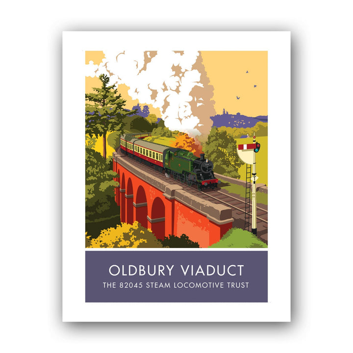 Oldbury Viaduct Art Print