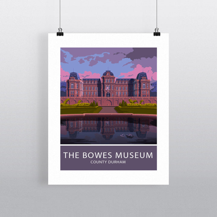 The Bowes Museum, Durham 90x120cm Fine Art Print
