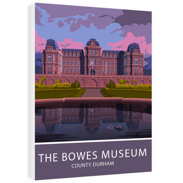 The Bowes Museum, Durham 60cm x 80cm Canvas
