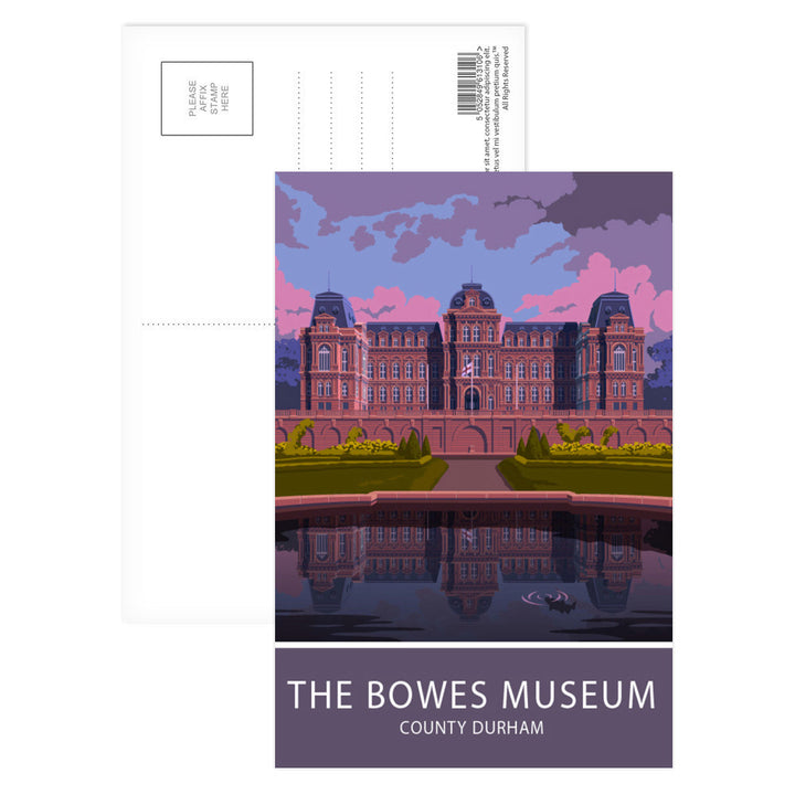 The Bowes Museum, Durham Postcard Pack