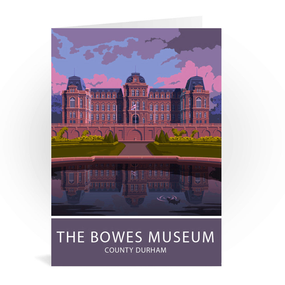 The Bowes Museum, Durham Greeting Card 7x5