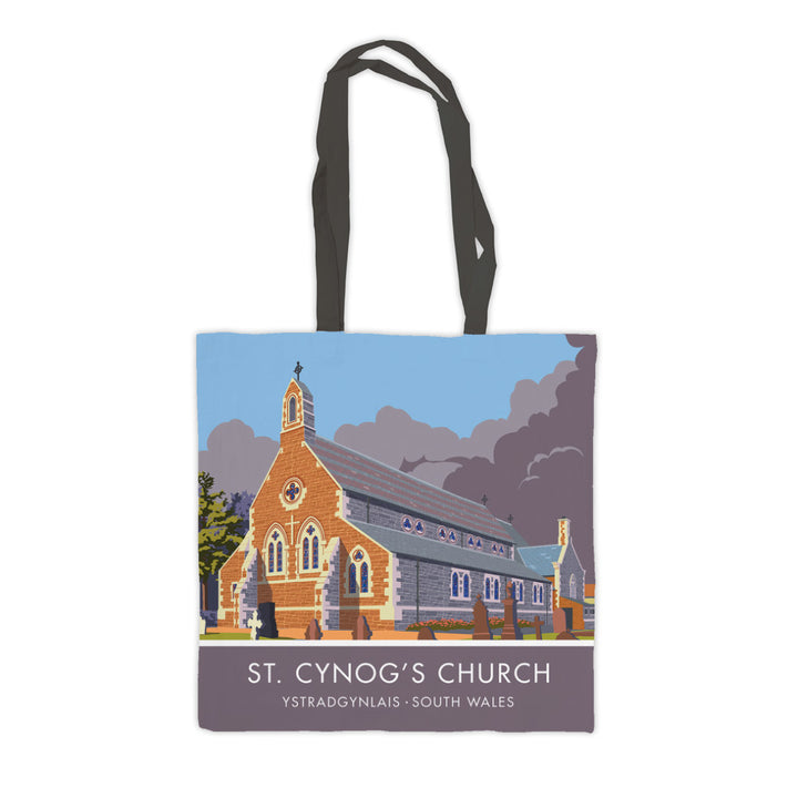 St Cynogs Church, Wales Premium Tote Bag