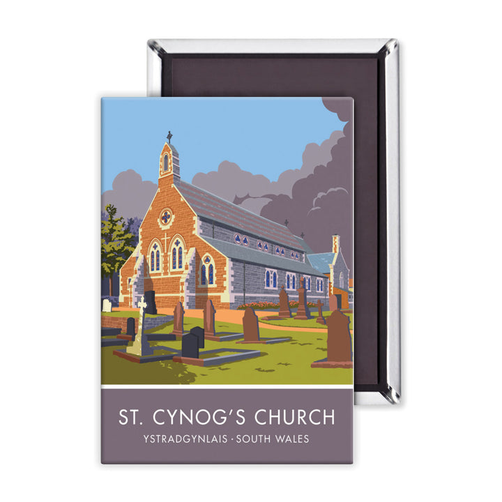 St Cynogs Church, Wales Magnet