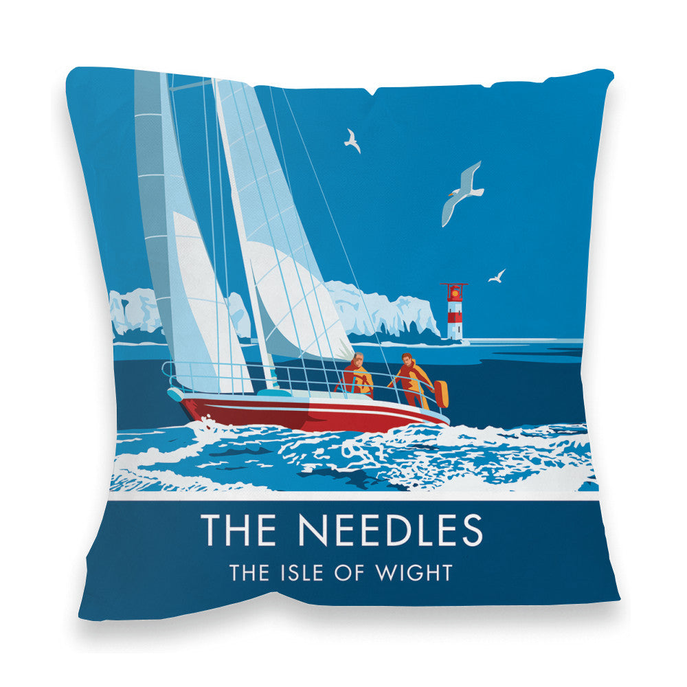 The Needles, Isle Of Wight Fibre Filled Cushion