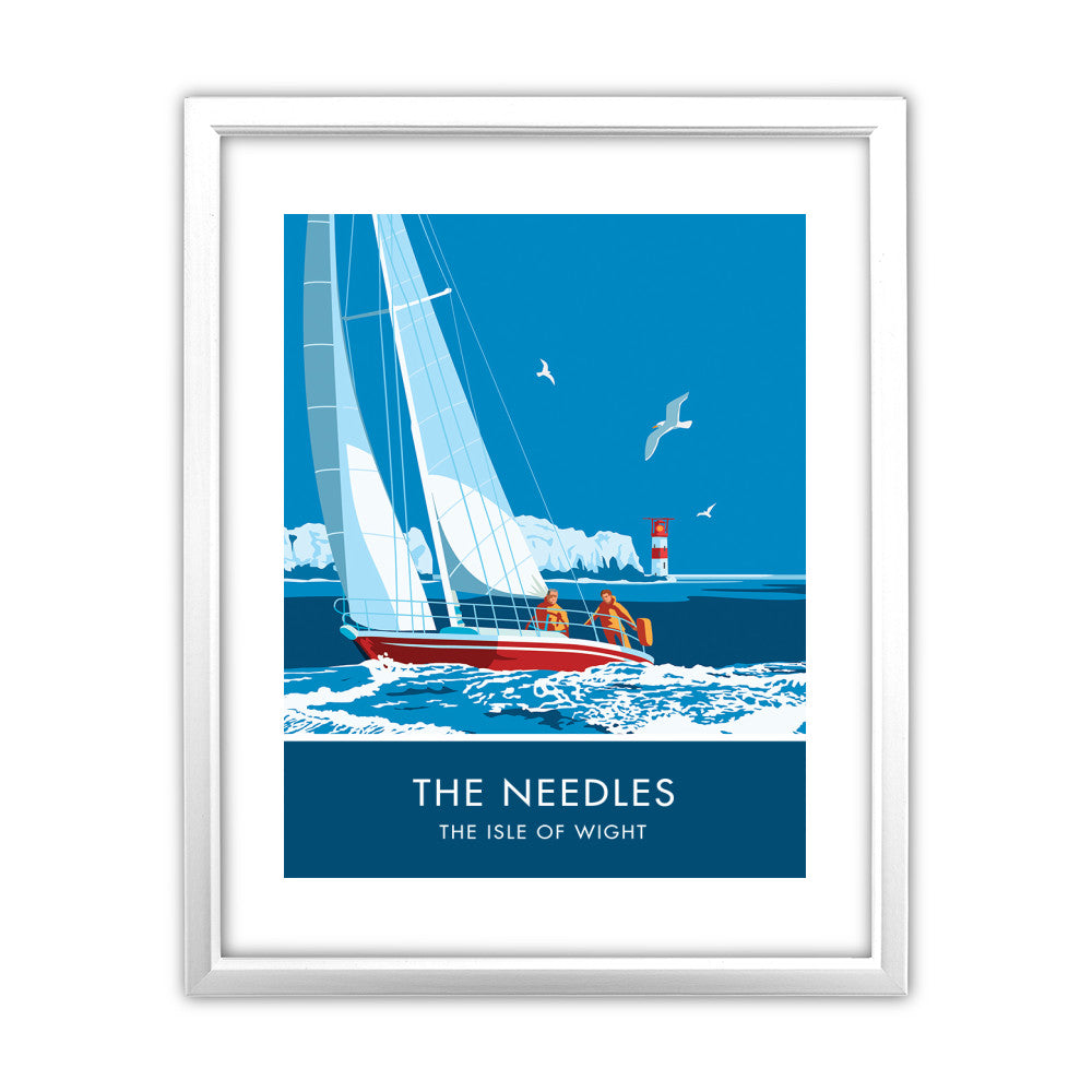 The Needles, Isle Of Wight - Art Print
