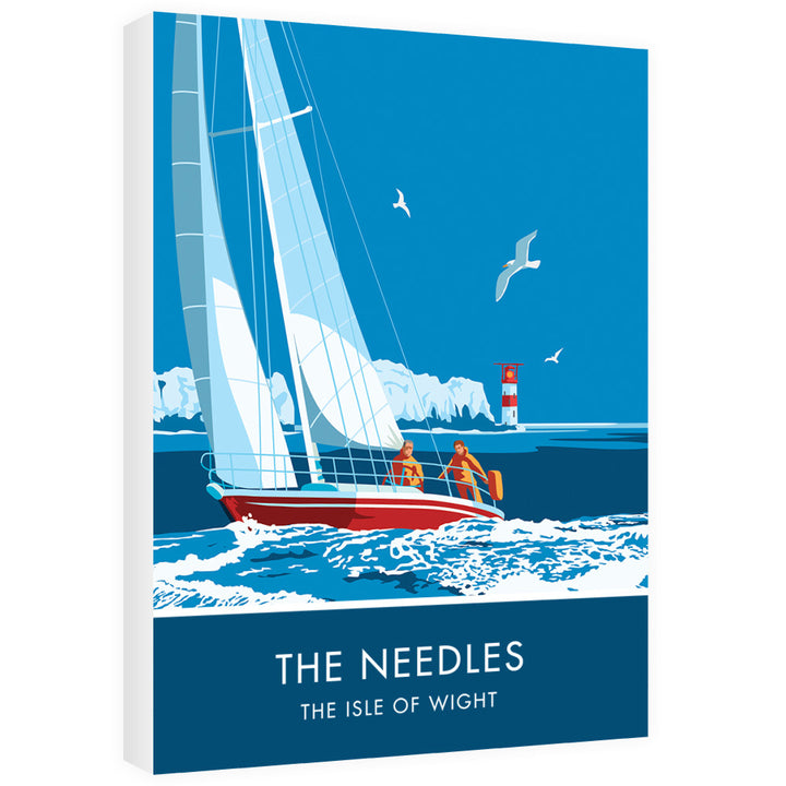 The Needles, Isle Of Wight 60cm x 80cm Canvas