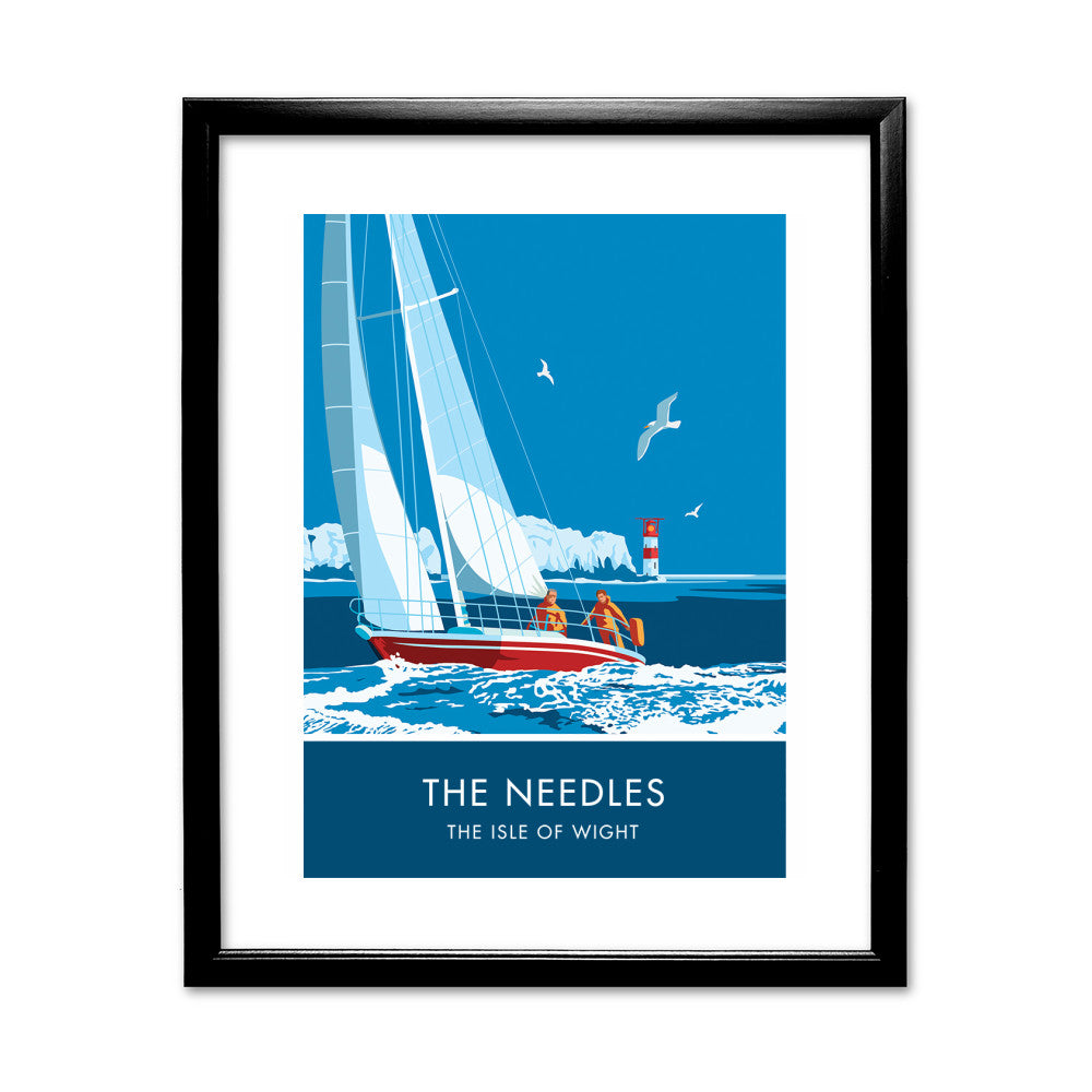 The Needles, Isle Of Wight - Art Print