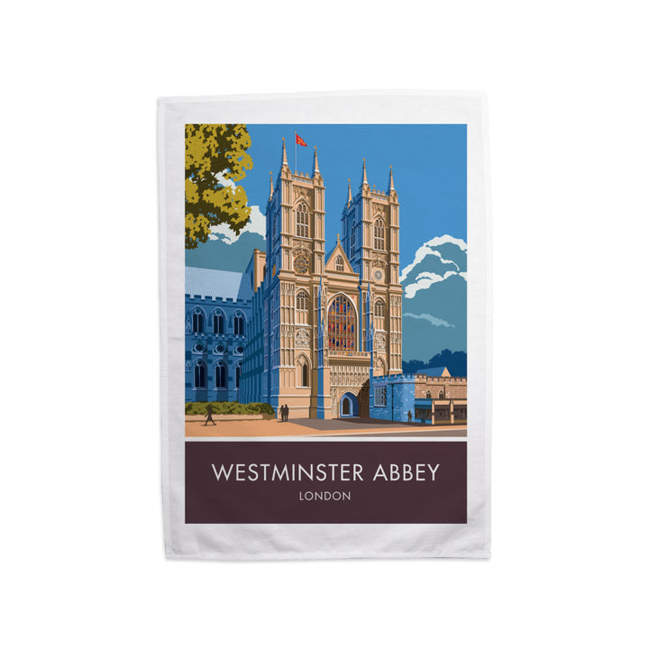 Westminster Abbey, London, London Tea Towel