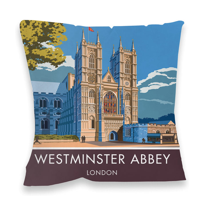 Westminster Abbey, London, London Fibre Filled Cushion