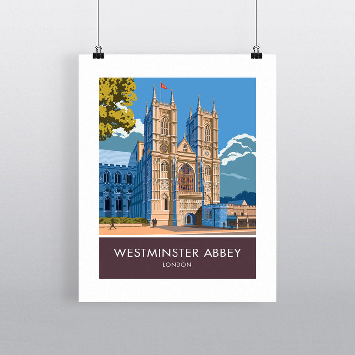 Westminster Abbey, London, London 90x120cm Fine Art Print
