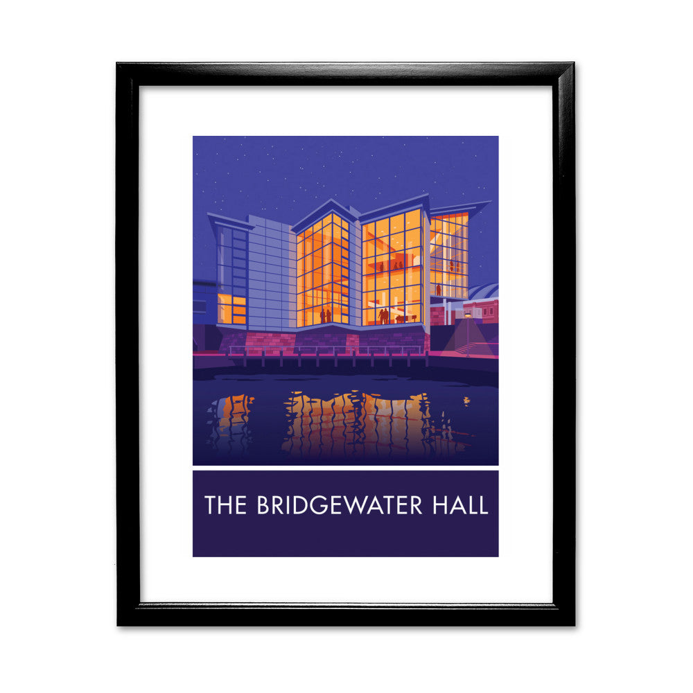 The Bridgewater Hall, Manchester, Cheshire - Art Print