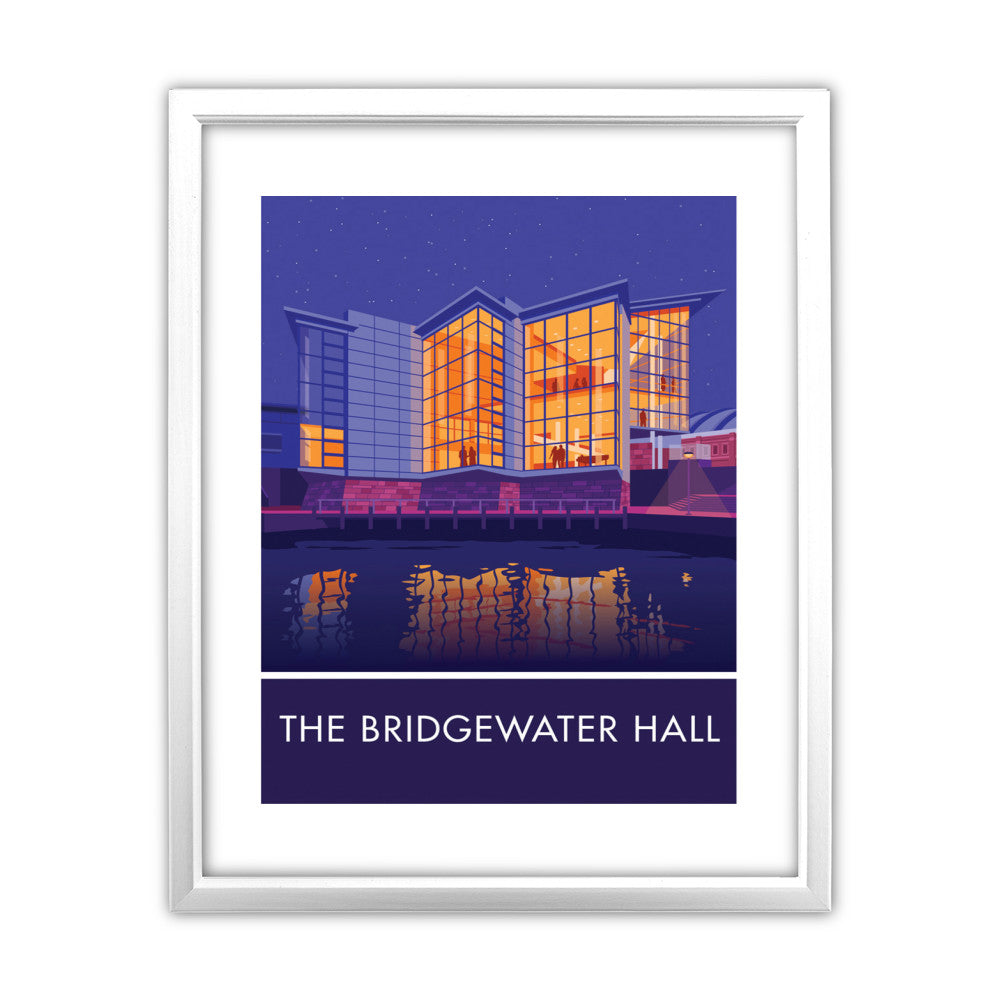 The Bridgewater Hall, Manchester, Cheshire - Art Print