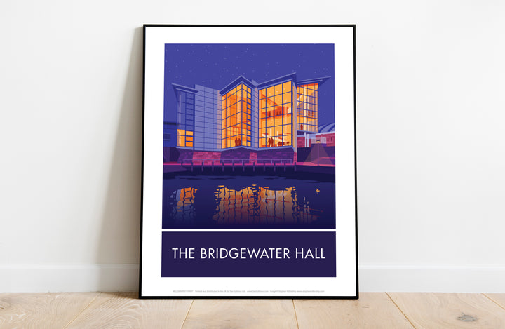 The Bridgewater Hall, Manchester, Cheshire - Art Print