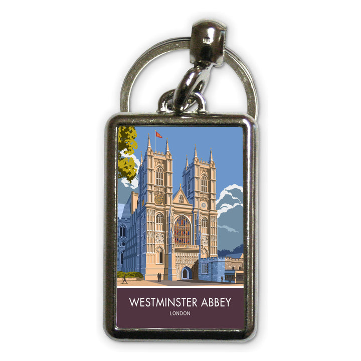 Westminster Abbey, London, London Metal Keyring