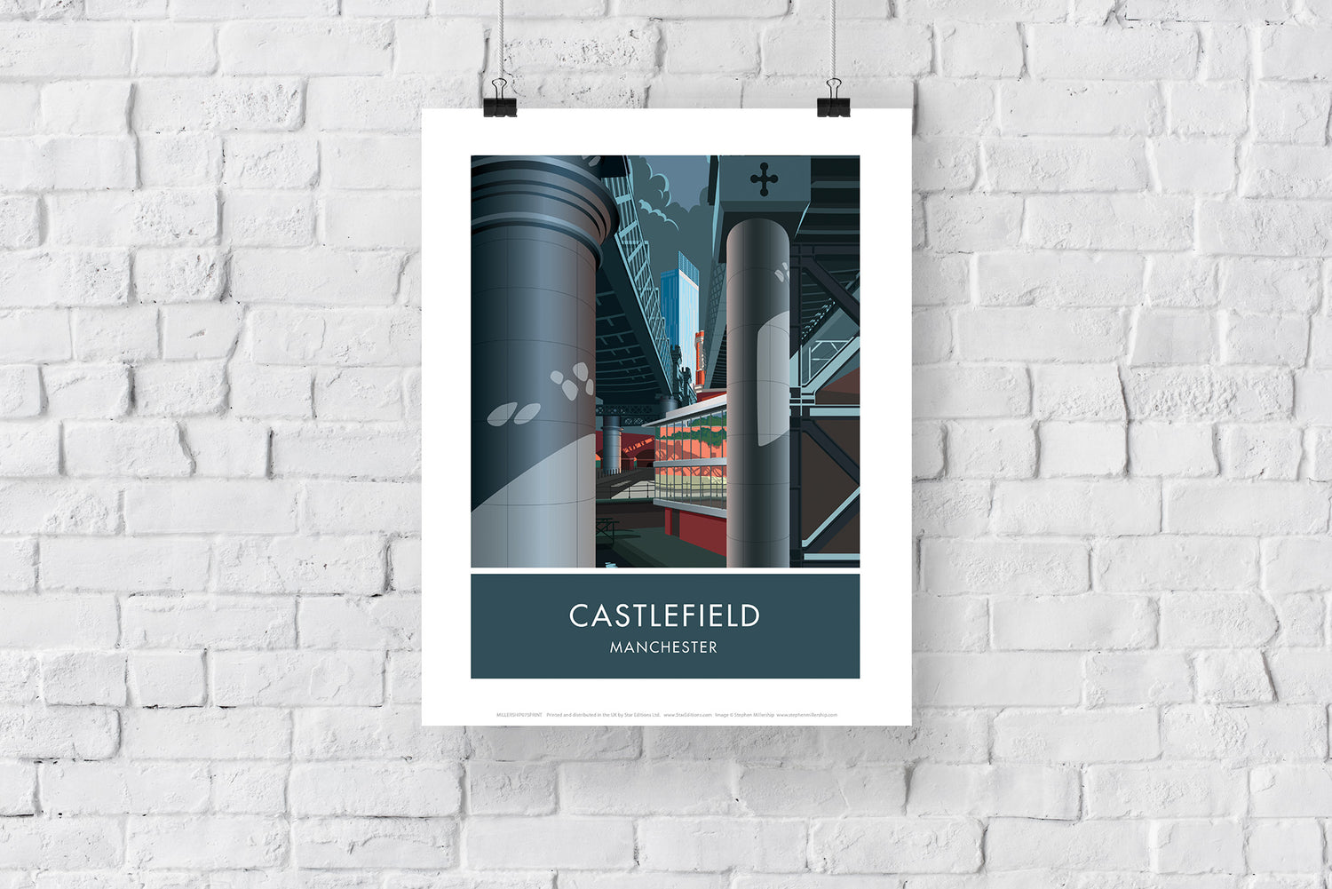 Castlefield, Manchester, Cheshire - Art Print