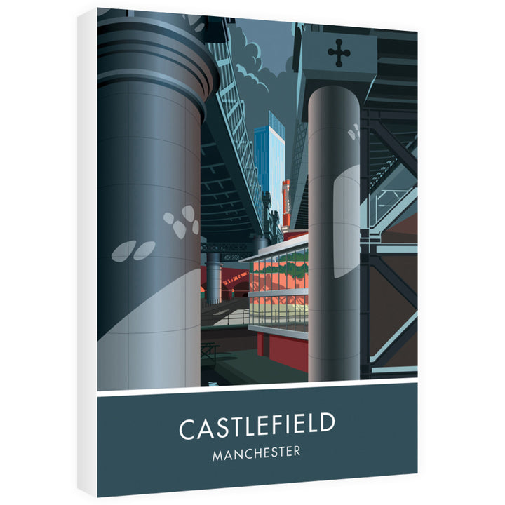 Castlefield, Manchester, Cheshire 60cm x 80cm Canvas