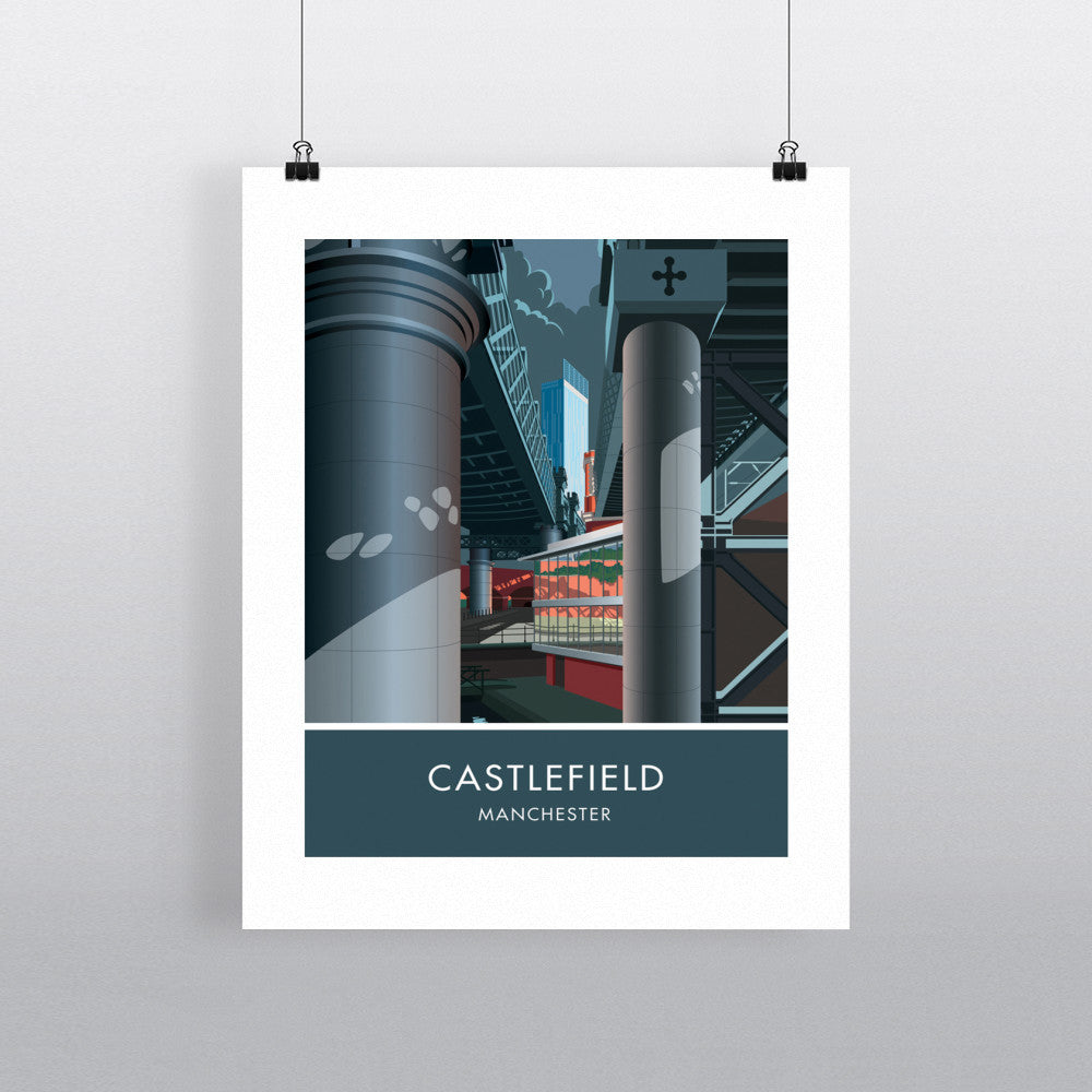Castlefield, Manchester, Cheshire - Art Print