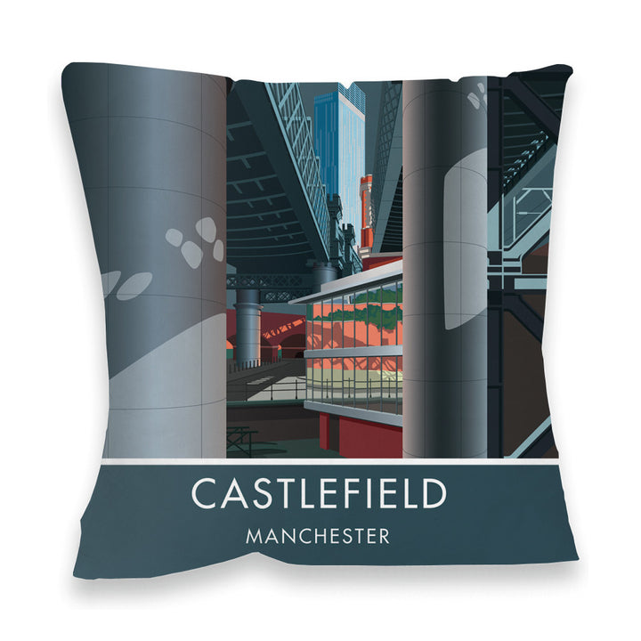Castlefield, Manchester, Cheshire Fibre Filled Cushion