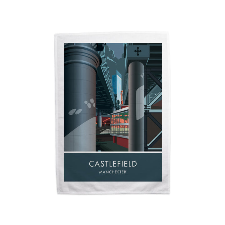 Castlefield, Manchester, Cheshire Tea Towel