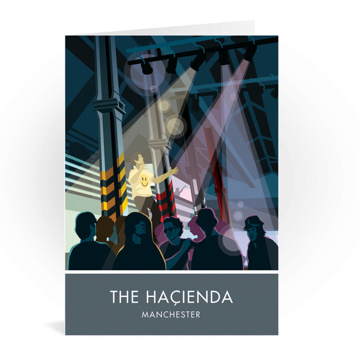 The Hacienda, Manchester Greeting Card 7x5